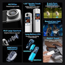 SJCAM C300 4K Vlogging Cam,7H Long Power,Super 6-Axis Stabilization Pocket Vlog Camera,Handheld Dual-Touch Screen Action Camera,30M Waterproof,Portable mini Tiny for Student,Ladies,Kids Action Cam by TinyTreasures Baby Boutique