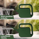 Outdoor Watering Can for Plants Indoor Watering Can for Houseplants 3/4 Gallon 3L (Green) by GreenHaven Gardens