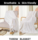 Large Soft Throw Blanket for Airplane Car Travel Europe Mexico Trip Summer Vacation Flight Stuff Plane Accessories Road Trip Necessities Rv Essential Camping Gear Hammock Patio Outdoor Must Haves by TinyTreasures Baby Boutique