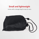 Sun Shade for Strollers, UV Sun and Sleep Shade Universal Fit for Baby Strollers, Blackout Stroller Cover, Breathable and Stops 99% of The Sun's Rays (UPF50+) Black by TinyTreasures Baby Boutique