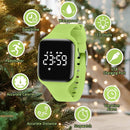 Kids Watches for Girls Boys Digital Sport Watch with Step Counter Pedometer Vibration Alarm Clock, No App Waterproof Fitness Tracker Kids Watch Boys Girls Teens Students Ages 5-16 by TinyTreasures Baby Boutique
