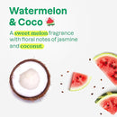 ATTITUDE Shampoo and Body Wash for Kids, EWG Verified Hair and Body Cleanser, Dermatologically Tested Soap, Plant and Mineral Based Bath Products, Vegan, Watermelon and Coco, 32 Fl Oz by TinyTreasures Baby Boutique