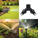6pcs Garden Hose Adapters Kit, 2 Way Y Water Splitter Connector with 3/4'' Faucet Convert to 1/4'' Drip Irrigation Tubing Adapters, Garden Outdoor Watering Hose Connectors Set by GreenHaven Gardens