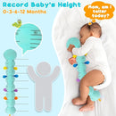 Baby Tummy Time Toys 0-6 Month Musical Stuffed Animal Plush Caterpillar Toy for Infant 6-12 Month Teething Sensory Toy with Crinkle Rattle for Babies 0-3-6 Month Newborn Boy Girl Birthday Gift 1 by TinyTreasures Baby Boutique