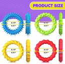 Sensory Fidget Toys for Kids Adults - 8 Pack Stretchy Fidget Bracelet | Texture & Calming Autism Sensory Toys for Special Needs Autistic Children | Calm Down Toy for Toddler Girls Boys by TinyTreasures Baby Boutique