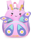 SUN EIGHT Preschool Toddler Backpack for Girls Kids Backpack Cute 3D Cartoon Animal Waterproof Schoolbag for Baby Girl Boy 1-5 Years（Butterfly） by TinyTreasures Baby Boutique