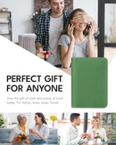 ALLIVE Passport Holder for Travel Women Men,Genuine Leather Passport Cover Wallet,Travel Must Haves Airport Essentials Travel Gifts Green by TinyTreasures Baby Boutique