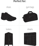 Sneaker Balls Odor-Fighting Shoe Fresheners, Eliminates Unpleasant Smells, Perfect for Sneakers, Gym Bags, Gear Bags, Drawers, Lockers, and More!, Radial Tie Dye, 6 Pack by CozyNest Decor