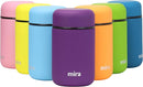 MIRA Insulated Food Jar Thermo for Hot Food & Soup, Compact Stainless Steel Vacuum Lunch Container for Meals To Go - 13.5 oz, Purple by TinyTreasures Baby Boutique