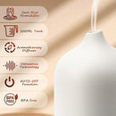 Diffuserlove Ceramic Diffuser 250ML Essential Oil Diffusers Aromatherapy Essential Oil Diffuser for Room Air Diffuser for Home Bedroom Stone Diffuser (White Big Size 250ml) by TinyTreasures Baby Boutique