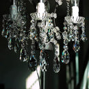 1ft 6pcs Teardrop Crystals Garland, Chandelier Hanging Crystals Beads Chain for Home Wedding Decoration Clear GOLDENHAITAI by GreenHaven Gardens
