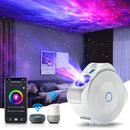 Smart Star Light Galaxy Projector, Home Planetarium Projector, Rotatable Nebula Cloud Stars, DIY Scenes, 24H Timer Modes Starry Projector for Bedroom (Music Control) by TinyTreasures Baby Boutique