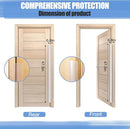 Finger Pinch Door Guard - Child Door Protector & Baby Proofing - 2 PCS Door Jam Shield Hinge Cover for 90 & 180 Degree Door Frames & Gates by TinyTreasures Baby Boutique