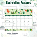 GuassLee Wall Calendar 2025-2026, Vertical Wall Calendar 2026, Sept. 2025 to Mar. 2027, 14" X 11" 19-Month Holiday Themed Calendar Hanging Planner Wall for Home School Office Planning & Organizing by TinyTreasures Baby Boutique