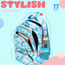 BLUEFAIRY Kids Backpack for Girls Elementary Primary Middle School Bags for Aged 8-10 for Teens Childs Bookbags Back to School Book Bags Mochilas para Niñas de 6 7 8 9 10 Años Tie-dye Blue by TinyTreasures Baby Boutique