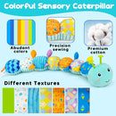 Baby Tummy Time Toys 0-6 Month Musical Stuffed Animal Plush Caterpillar Toy for Infant 6-12 Month Teething Sensory Toy with Crinkle Rattle for Babies 0-3-6 Month Newborn Boy Girl Birthday Gift 1 by TinyTreasures Baby Boutique