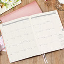 2026 Planner - JAN 2026 - DEC 2026, Planners 2026, Planner Weekly and Monthly, Leather Cover Calendar Planers with Thick Paper, Back Pocket with Notes Pages, Pink (8.5" x 11") by TinyTreasures Baby Boutique