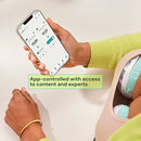 Willow Go - Hands Free Breast Pump - Wearable Breastfeeding Pump - Portable, Electric, Cordless, & 9 Levels of Hospital Grade Suction Strength - Postpartum Essentials - Double Breast Pump by TinyTreasures Baby Boutique