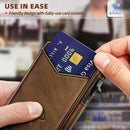 BULLIANT Men Wallet,Money Clip Wallet Slim For Gift Men 9Cards-Metal Credit Card Case in Magnetic Leather Flip by TinyTreasures Baby Boutique