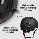 Skateboard Bike Helmet for Adults Women Men Youth Kids (2-3-5-8-14+ Years Boys Girls) - Lightweight Multi-Sport Adjustable Helmets for Bicycle Skateboard Scooter Skate Cycling by TinyTreasures Baby Boutique