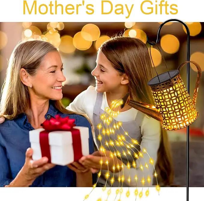 Solar Watering Can Lights, Owl Gifts for Women Mom Grandma Birthday, Waterproof Outdoor Garden Decor Large Hanging Solar Lanterns Garden Lights for Patio Porch Yard Flowerbed Pathway, photo 4 of 7