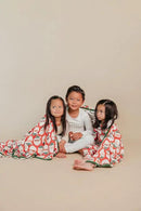 Copper Pearl Jumbo Premium Knit 3 Layer Stretchy Throw Blanket 'Claus' by CozyNest Decor