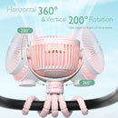 Momcozy Portable Stroller Fan, 8000mAh, 27H Ultra-long Battery Life, Detachable 4 Speed 360°Rotate, LED Night Light with 2 Modes, USB Rechargeable Handheld Cooling Fan for Travel, Car Seat, Bedroom by TinyTreasures Baby Boutique
