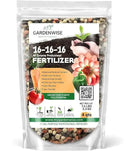 16-16-16 All Purpose Professional Fertilizer - Lawn & Flower & Tree & Shrub & Vegetable Garden Fertilizer (4 QUARTS) by GreenHaven Gardens