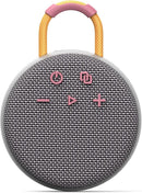 MusiBaby Wireless Mini Speaker – IPX7 Showerproof Audio with BT 5.3 & Clip, Durable Shell for Dorm Use, Gift Bags, Backpack Travel & Poolside Fun (Gray) by TinyTreasures Baby Boutique