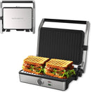 Panini Press, Electric Sandwich Press Grill, Open 180 Degrees, Electric Grill Indoor, Perfect for Grilling Sandwich, Steak, Burger, Adjustable Temperature Control, Non Stick Coating by GreenHaven Gardens