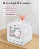 HAVA Countertop Dishwasher with Water Softener and Enhanced Energy Efficiency, Portable Dishwasher with 8 Wash Programs, Child Lock & Delayed Start Function, No Installation Needed - Misty Lilac by TinyTreasures Baby Boutique