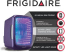 Frigidaire EFMIS179 Gaming Light Up Mini Beverage Refrigerator, Purplehaze by CozyNest Decor