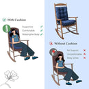 1 Pack Patio Chair Cushion, Rocking Chair Cushion Overstuffed Seat Back Cushion Pad for Outdoor Indoor, Navy Blue by GreenHaven Gardens