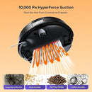 roborock Q10 S5+ Robot Vacuum and Mop with Self-Emptying, 10,000Pa Suction, Upgraded from Q8 max+, Obstacle Avoidance, Sonic Mopping, Dual Anti-Tangle Design, Auto Mop Lifting, Ideal for Pet Hair by CozyNest Decor