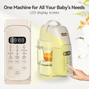 IAGREEA 9 IN 1 Baby Food Maker, 10oz Baby Food Puree Maker, Steamer Puree Blender with 3 Age Groups, Auto Cooking & Grinding, 24-Hour Appointment/450W Heating/Touch Control, Manual Mode, BPA-Free by TinyTreasures Baby Boutique