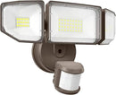 85W LED Security Lights Motion Sensor Light Outdoor, 8500LM Dusk to Dawn, IP65 Waterproof, 6500K, 3 Head Motion Detected Flood Light, Floodlight for Outside, Garage, Yard, Porch (Brown) by GreenHaven Gardens