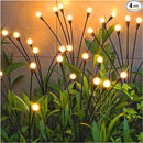 TONULAX Solar Garden Lights - New Upgraded Solar Swaying Light, Sway by Wind, Solar Outdoor Lights, Yard Patio Pathway Decoration, High Flexibility Iron Wire & Heavy Bulb Base, Warm White (4 Pack) by GreenHaven Gardens