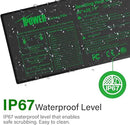 iPower 48” x 20.75” Seeding Heat Mat Upgraded Carbon Film Indoor Warm Hydroponic Plant Germination Starting Pad Durable Waterproof, 48" x 20.75", Black by GreenHaven Gardens