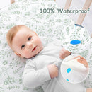 Yoofoss Waterproof Crib Mattress Protector 2 Pack, Quilted Crib Mattress Pad Cover Ultra Soft and Breathable, Machine Washable Toddler Mattress Protector for Standard Baby Crib Size 52''x28'' by TinyTreasures Baby Boutique