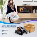Under Desk Elliptical Machine, Quiet & Portable Seated Pedal Exerciser with 12 Adjustable Speeds & Remote Control, Low-Impact Electric Ellipse Leg Exerciser for Cardio & Strength by CozyNest Decor