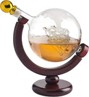 Godinger Whiskey Decanter Globe - for Liquor, Scotch, Bourbon, Vodka or Wine, Gifts for Men Dad - 850ml by CozyNest Decor