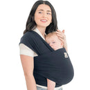 KeaBabies Baby Wrap Carrier - All in 1 Original Baby Carrier Newborn to Toddler Sling, Easy to Wear, Hands Free Bonding, Lightweight, Breathable Infant Wraps (Midnight) by TinyTreasures Baby Boutique