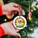 Personalized Dog Photo Christmas Ornaments 2025, Puppy Dog Cat First Christmas Ornaments, Pet Memorial Gifts for Dog Lovers, Pet Lovers by TinyTreasures Baby Boutique