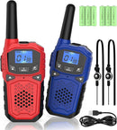 Walkie Talkies for Adults- WokTok Long Range Two Way Radio for Camping Hiking Hand Held Hiking Accessories Camping Gear Xmas Birthday Gift for Kids,SOS Siren,NOAA Weather Alert,2 Radios by TinyTreasures Baby Boutique