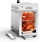 BIG HORN OUTDOORS Portable Infrared Broiler Propane Gas Grill, 1500 Degree Stainless Steel Tabletop Quick Cooking Steak Grill for Meat, Seafood, Veggies by GreenHaven Gardens