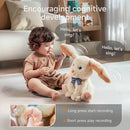 TUMAMA Bunny Stuffed Animal - Musical Stuffed Animal with Moving Ears, Features Singing, Recording, Repeating for Toddlers, Interactive Stuffed Bunny Plush Gift Toys for Boys and Girls by TinyTreasures Baby Boutique