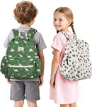 STEAMEDBUN Corduroy Kids Backpack for Girls and Boys 5-8: Girls Backpack for Elementary Kindergarten - 15 inch Cute Backpacks for Kids - Flower by TinyTreasures Baby Boutique