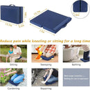 Patented Garden Kneeler and Seat Heavy Duty, Upgraded Garden Bench with Thicker Wider Soft Detachable Kneeling Pad, with 2 Tool Store Pouches, Nice for Mother Father Gardeners by GreenHaven Gardens