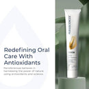PerioSciences AO Pro Natural Toothpaste with Nano Hydroxyapatite, Remineralizing, Fluoride Free, SLS Free, Gluten Free 3 fl oz / 90ml - Pack of 2 by CozyNest Decor
