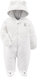 Simple Joys Kid's Pram Ivory Bear Outerwear by TinyTreasures Baby Boutique